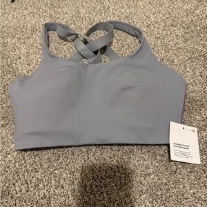 Lululemon Rhino Grey High Support Sports Bra 34DD